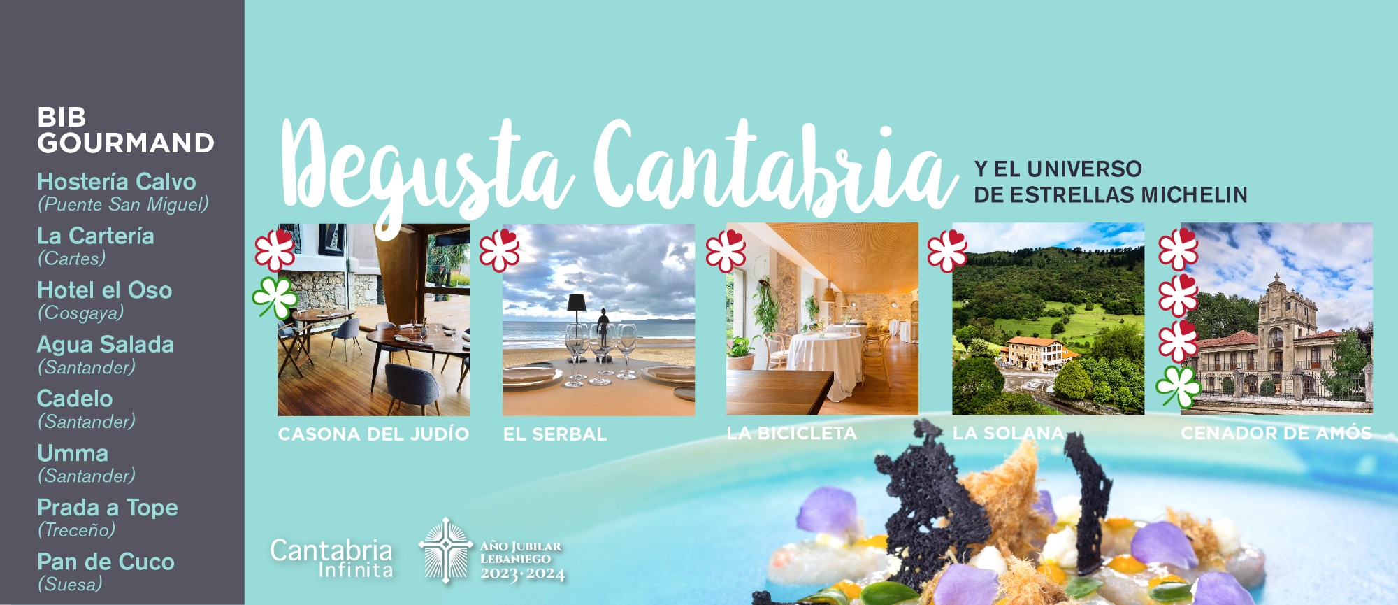 Degusta Cantabria gastronomía con estrellas Michelin